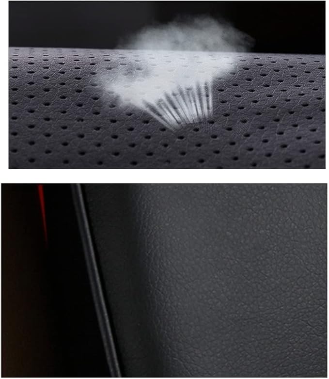 ZHONGLI Memory Foam Lumbar Support Pillow-Middle/Lower Back Support Cushion-Used for car Seats, Office Chairs, recliners, etc. (Style-2 (Black))