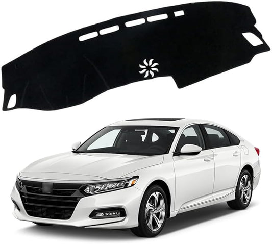 XITER Polyester Dashboard Cover Mat Carpet Dash Nonslip Sun Shade Mat Compatible For Honda accord 2018 2019 2020 2021 2022.