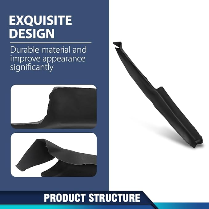 PIT66 Dash Bezel Cover Dashboard Black Compatible with Buick Apollo/Olds Omega 1972-1974 Fit Chevy Chevy II/Chevy Nova 1969-1974 Fit Pontiac Ventura 1971-1974 Instrument Panel