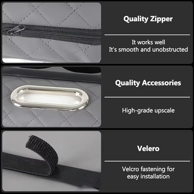 Multifunctional PU Leather Car Armrest Box Mat with Central Elbow, 2026 New Car Armrest Storage Box with Cup Holder, Tissue Box Slot, Phone Slot, Universal Fit (Black)