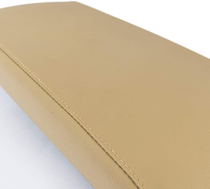 PIT66 Center Consoles Lid, Console Armrest Cover Compatible with Ford Flex 2013 2014 2015 2016 2017 Arm Rest lid, Beige FA8Z-7406024-AA FA8Z7406024AA