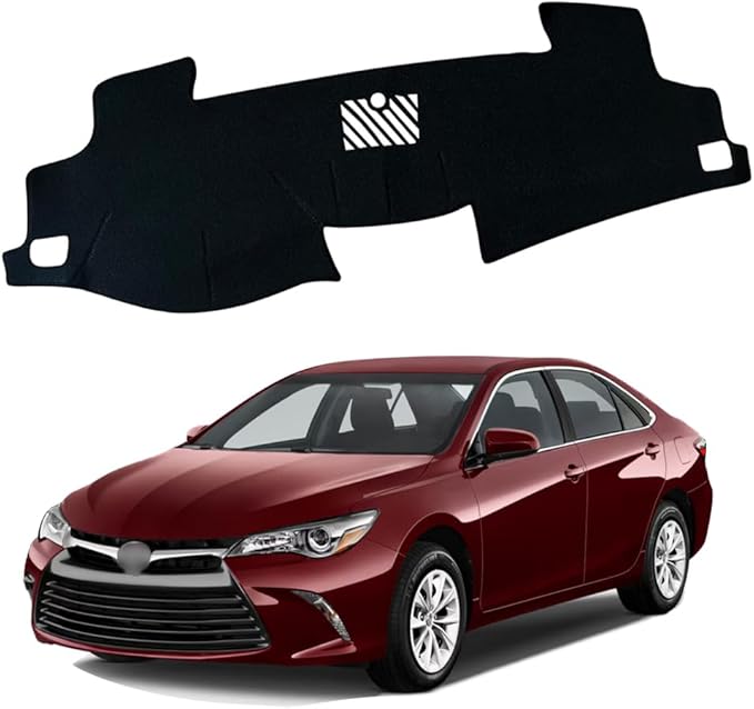 XITER Polyester Dashboard Cover Mat Carpet Dash Nonslip Sun Shade Mat Compatible For Toyota CAMRY 2012 2013 2014 2015 2016 2017