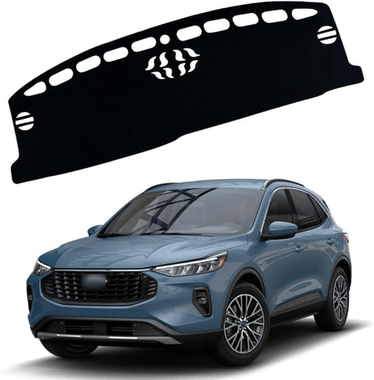 XITER Polyester Dashboard Cover Mat Carpet Dash Nonslip Sun Shade Mat Compatible For Ford 2020-2025 ESCAPE(Without HUD).