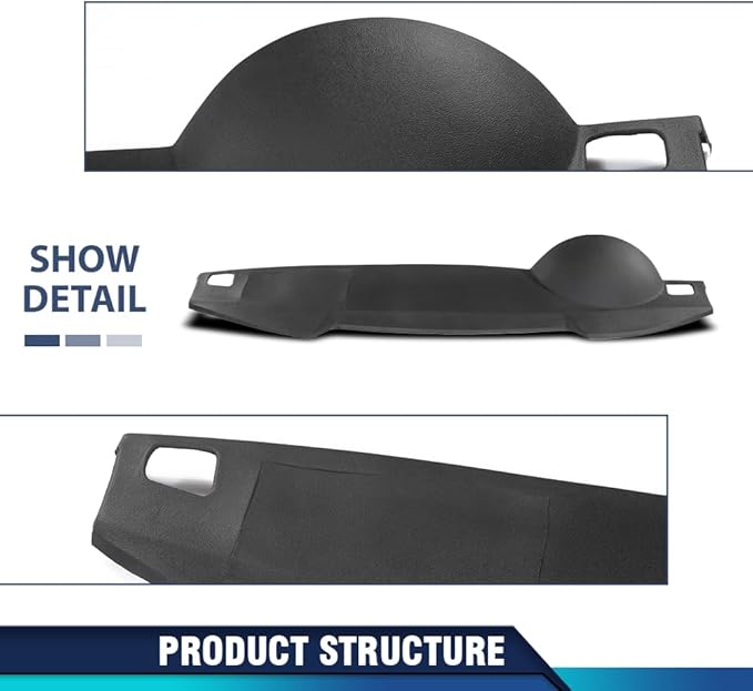 PIT66 Dash Bezel Cover Panel Compatible with 2005-2008 LR3 SE HSE/2005-2009 Range Rover Sport Supercharged/HSE Dashboard 13-508LL