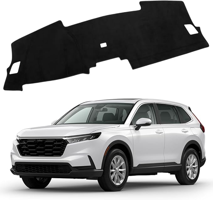 XITER Polyester Dashboard Cover Mat Carpet Dash Nonslip Sun Shade Mat Compatible For Honda CRV 2023 2024 2025 2026.