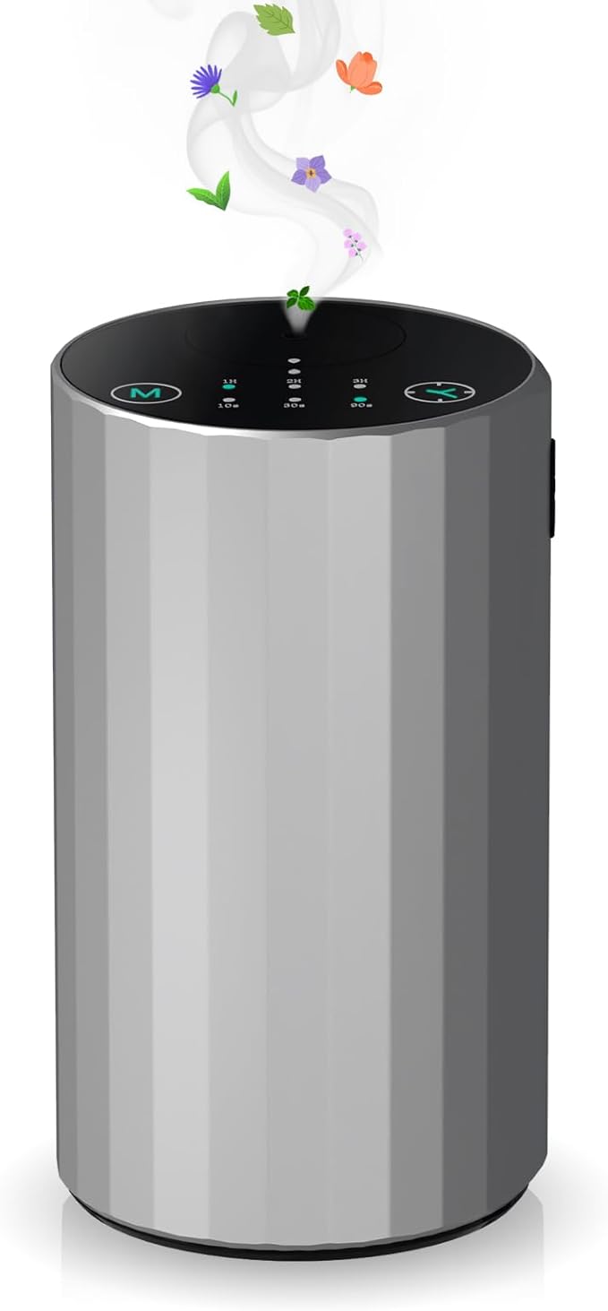 Essential Oil Diffuser Silver