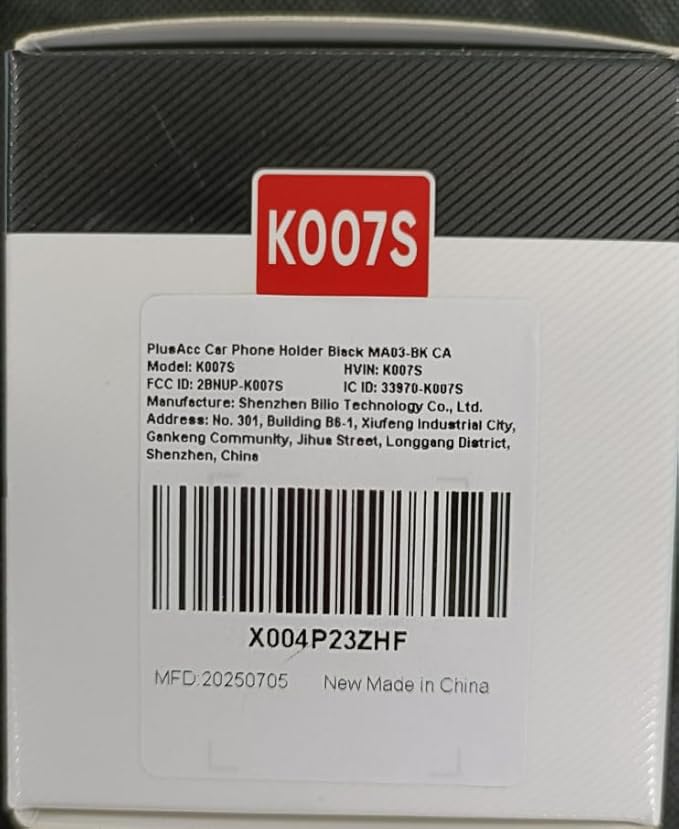 PlusAcc Vacuum Magnetic Phone Holder for Car (Charging)