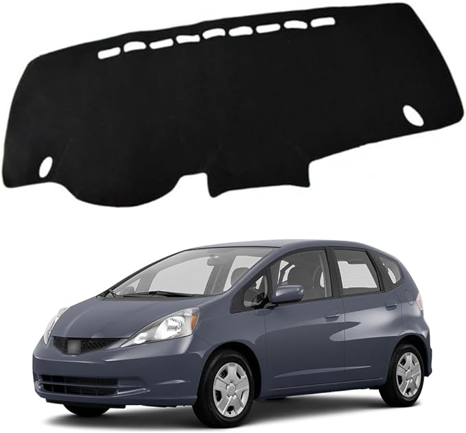 XITER Polyester Dashboard Cover Mat Carpet Dash Nonslip Sun Shade Mat Compatible For Honda FIT 2009 2010 2011 2012 2013.