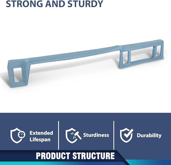 PIT66 Dash Cover Dashboard Bezel Compatible with Ford Ranger S/XLT/STX/Custom 1988, Fit Ford Ranger 1983 1984 1985 1986 1987 Light Blue Instrument Panel