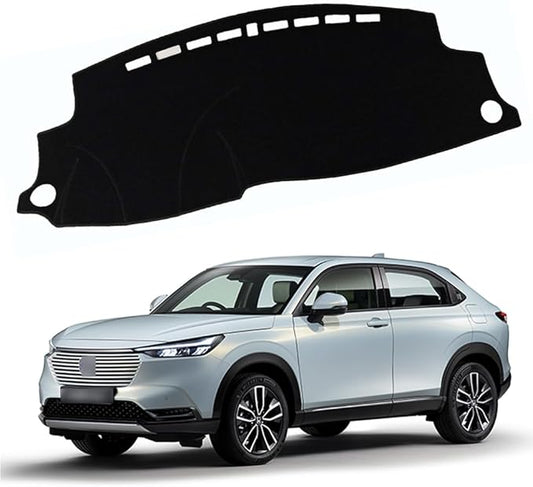 XITER Polyester Dashboard Cover Mat Carpet Dash Nonslip Sun Shade Mat Compatible For Honda HRV 2016 2017 2018 2019 2020 2021 2022.