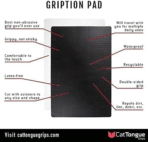 Non-Adhesive Gription Pad – CatTongue Grips