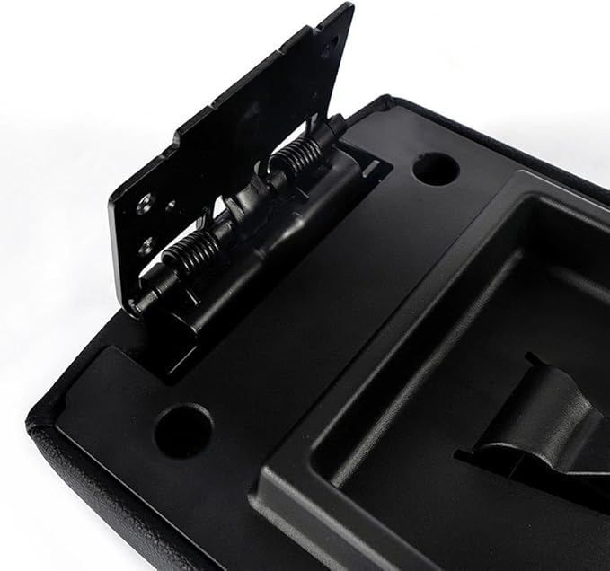 PIT66 Center Console LID, Compatible with Ford Flex 2013-2017, Armrest Cover, Black EA8Z7406024AB DA8Z7406024AC