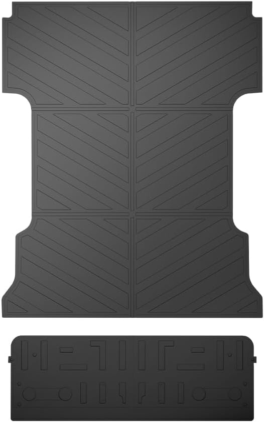 TPE Floor Mats Cargo Liners Compatible with Ford F150 2021-2025 (2PCS) All-Weather Protection alfombras para carro
