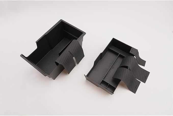 SXCY 2PCS for 2025 Chevy Equinox [Gas] Center Console Organizer for Chevrolet Equinox [Gas] Accessories 2025 Equinox Console Tray for 2025 Equinox Console Organizer(Double-Deck Design)