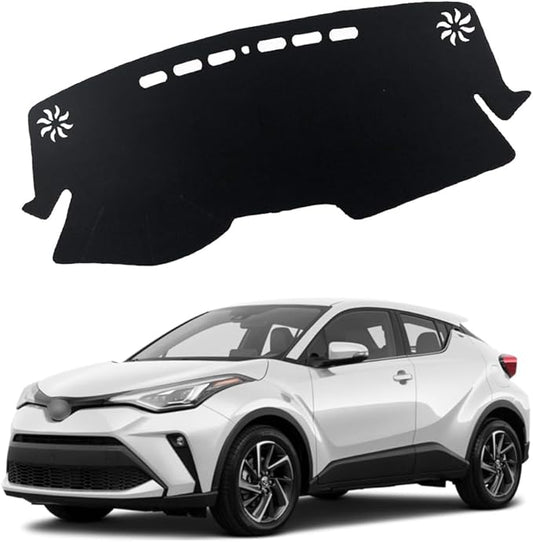 XITER Polyester Dashboard Cover Mat Carpet Dash Nonslip Sun Shade Mat Compatible For CHR 2018 2019 2020 2021 2022