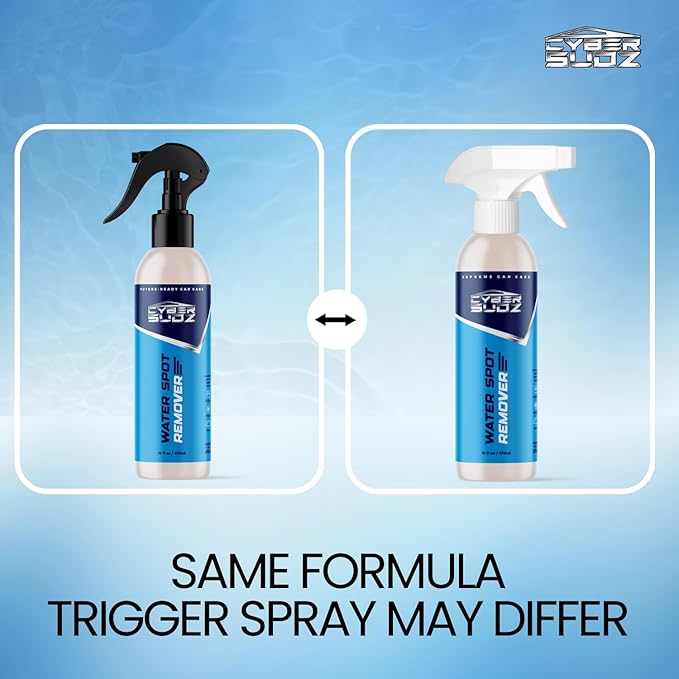 Water Spot Remover For Cars - Water Stain Remover for Glass, Metals, Plastic & Paint - Natural Ingredients Safe for Cars, Home, Truck, Motorcycles & Boats, Made in USA, 16 fl. oz.