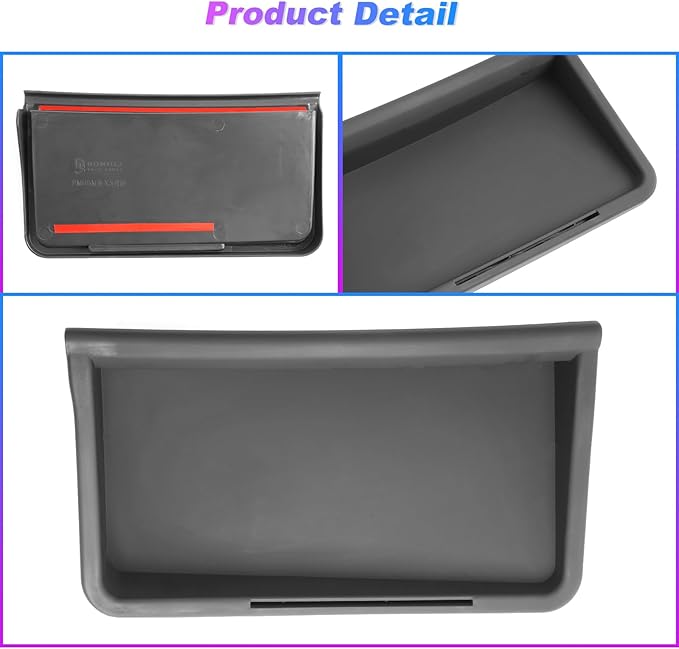 SXCY for 2024 2025 2026 BMW X5/X6/X7 Dashboard Tray [14.9 in All-one Touch Screen Only] for BMW X5 2024-2026 Accessories for 2025 2026 BMW X5 Console Organizer 2024 2026 X5 Dash Screen Back Organizer