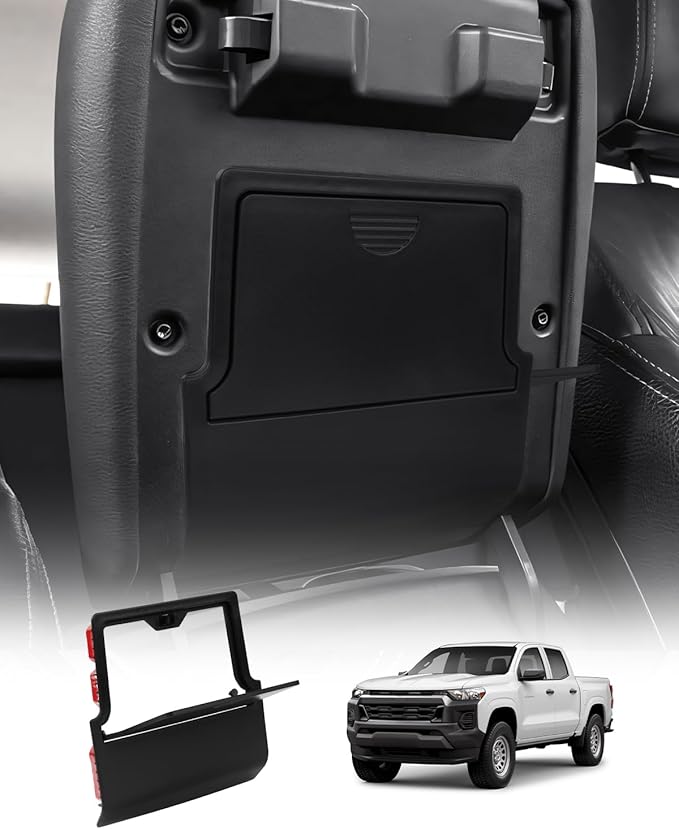 Autorder Armrest Hidden Storage Box for 2023-2025 2026 Chevy Chevrolet Colorado/GMC Canyon Accessories One-Touch Open Center Console Organizer Secret Compartment Hidden Organizer Insert Tray