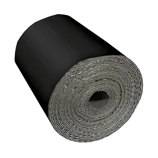 RV Roof Tape, 6" x 25' Black - UV-Resistant Camper Roof Sealant, Stops Leaks - Eternabond Equivalent