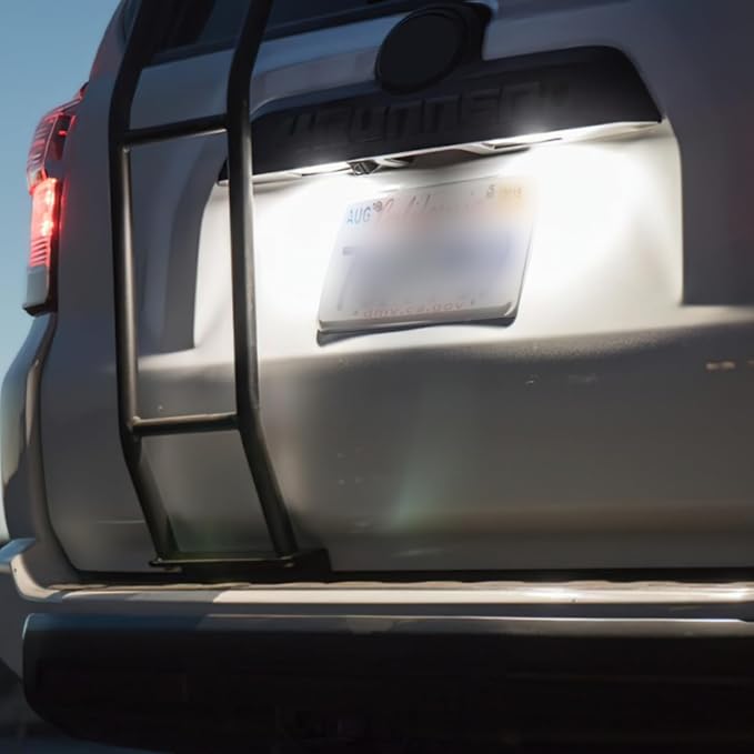 EASY EAGLE LED Interior Car Lights for Toyota-4Runner-2003-2009: 18 Piece Kit White LED Light Bulbs - Super Bright 6000K + Install Tool