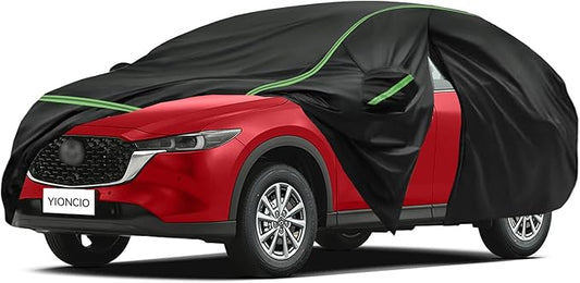 Car Cover fits Mazda CX-5 2012-2026 / CX-50 2023-2026, SUV Size, 6 Layers Waterproof All Weather Protection, Sun UV Rain Snow Resistant with Windproof Straps & Reflective Design
