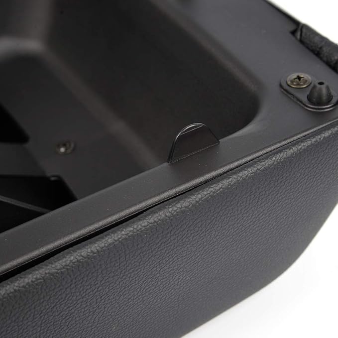PIT66 Center Console Lid Armrest Cover, Compatible with 2004-2008 Ford F150, 5L3Z1506025AAD, Black