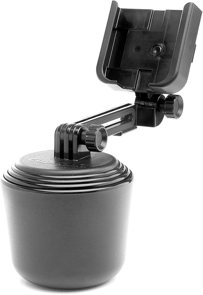WeatherTech CupFone with Extension – Adjustable, Universal Cup Holder Cell Phone Mount Car & Truck Accessory – Best Design for iPhone & Smartphone Charging – Forest Green Metal Knobs