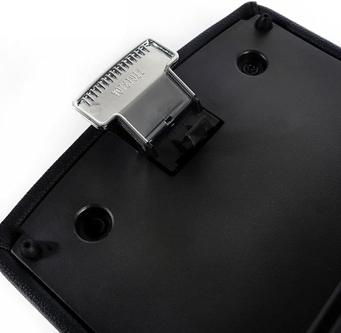 PIT66 Center Console LID, Compatible with Ford Flex 2013-2017, Armrest Cover, Black EA8Z7406024AB DA8Z7406024AC