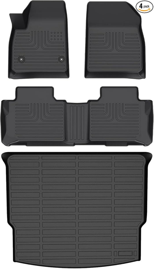 for Chevy Blazer Floor Mats 2026 2025 2024 2023 2022 2021 2020 2019(Not for EV),Car Mat for Chevrolet Blazer All Weather Floor Liner Accessories 2019-2025