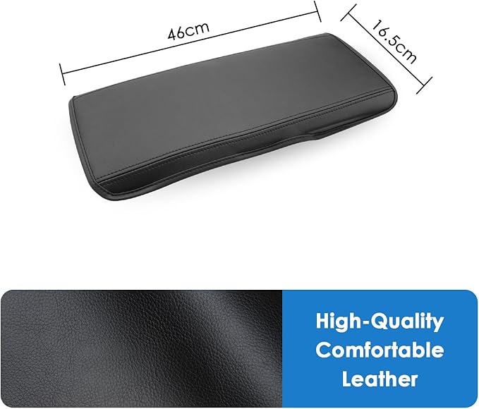 2025 2026 Camry Accessories Center Console Cover for Toyota Camry (LE/SE/Nightshade/XLE/XSE), Waterproof&Comfy Leather Armrest Cover 2026 2025 Camry Accessories