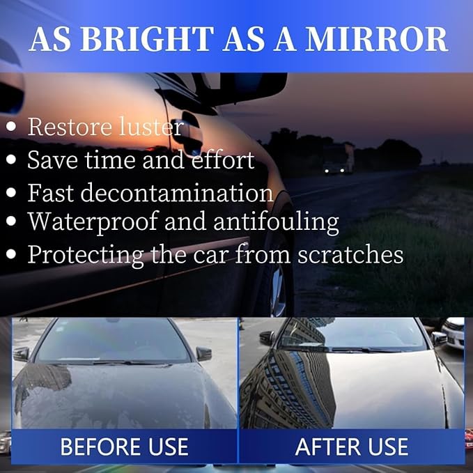 Sopami Ceramic Paint Sealant, Ceramic Coating Maximum Gloss & Shine ceramic wax, car coating spray Extremely Hydrophobic Ceramic Spray Coating for Cars, RVs, Motorcycles, Boats, and ATVs