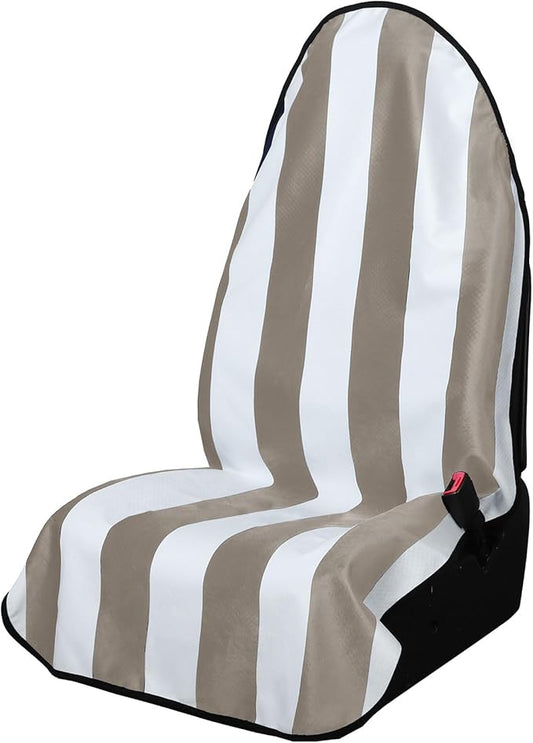 Universal Waterproof Car Seat Covers- Auto Cars Seat Cushion for Sedan SUV Truck Front Seats - Anti Slip Bucket Seats Protector Suit for Athletic Workouts Swimming Running Boxing Yoga Biking