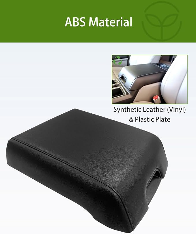 UMISHI Car Center Console Armrest Lid Replacement for Ford F150 2015 2016 2017 2018 2019 2020 Replaces# FL3B 1504604 AA (Center Console (Black))