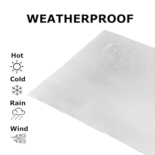 RV Roof Tape, 12" x 50' White, RV Sealant Tape for Camper Roof Repair, Trailer Roof Sealant, Stop Camper Roof Leaks, UV-Resistant - Eternabond Equivalent (12" x 50', White)