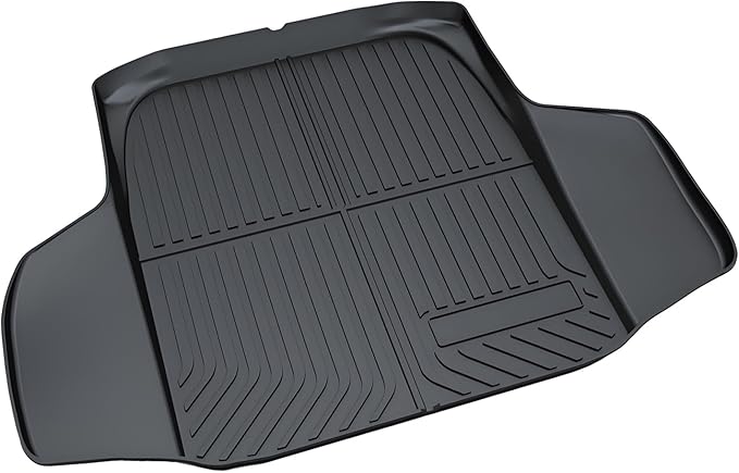 All Weather Rear Cargo Liners Trunk Tray Mats Protector Compatible with 2018-2025 Honda Accord Models, 3D Waterproof Durable Odorless Flexible TPO Accessories Custom Fit