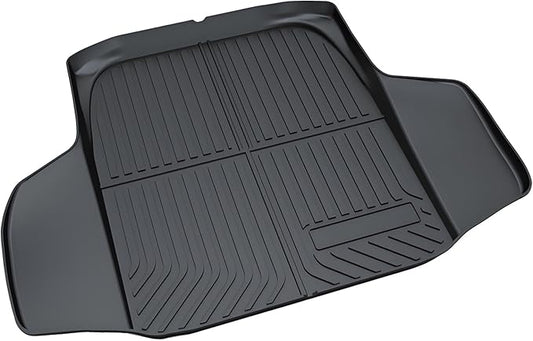 All Weather Rear Cargo Liners Trunk Tray Mats Protector Compatible with 2018-2025 Honda Accord Models, 3D Waterproof Durable Odorless Flexible TPO Accessories Custom Fit