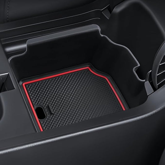 for Acura Integra Center Console Organizer 2023 2024 2025 Acura Integra Accessories Armrest Tray Middle Storage Box Insert Container Durable ABS Plastic