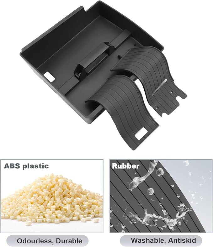 SKTU for 2024 2025 2026 Chevy Traverse Center Console Organizer 2024 2025 2026 Traverse (LS/LT/Z71/High Country/RS) Console Tray 2024 2025 2026 Chevy Traverse Accessories with Sunglasses Holder