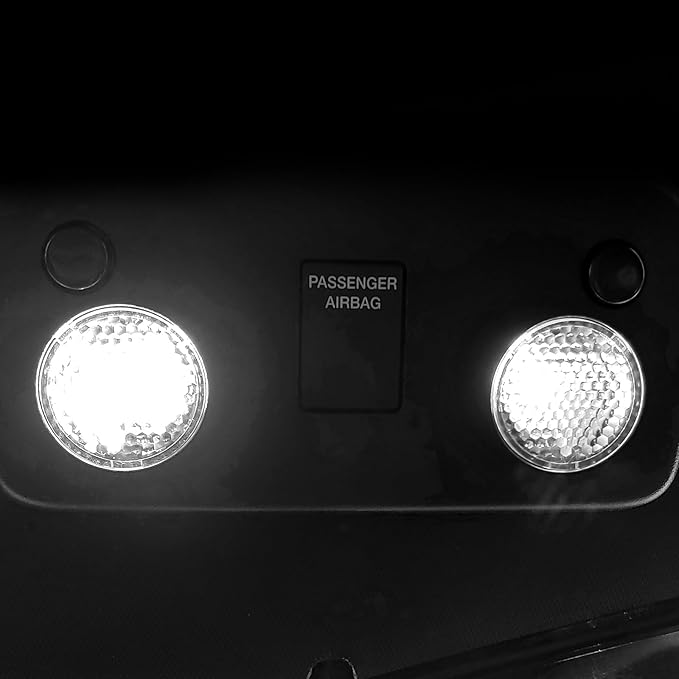 EASY EAGLE LED Interior Car Lights for Ford-Mustang-2015-2021: 8 Piece Kit White LED Light Bulbs - Super Bright 6000K + Install Tool