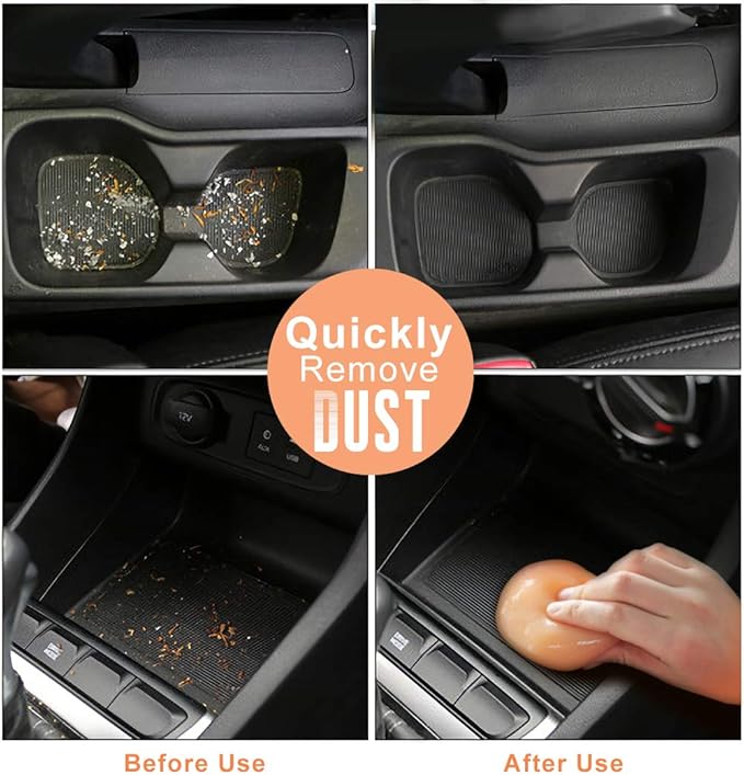 TICARVE Cleaning Gel for Car Detail Putty Cleaning Gel Auto Detail Tools Car Interior Cleaner Cleaning Mud Dust for Cars and Keyboard Cleaner Gel Clean Slime Reusable Car Vent Cleaner