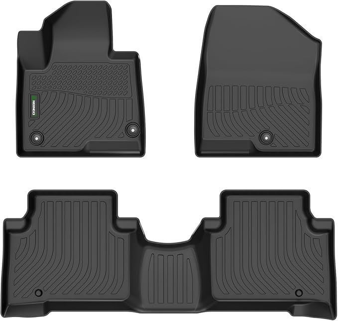 ANBINGO®Floor Mats Fit for Hyundai Santa Fe Sport 2013-2018 (Only 5 Seater) TPE Car Mat Rugs for Santa Fe Sport All Weather Mats for Santa Fe Sport Rubber Trunk Carpet for Santa Fe Sport