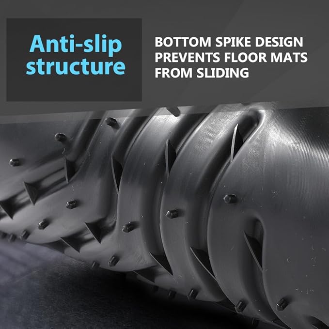 Floor Mats Compatible with Chevy Silverado & GMC Sierra 1500 Crew Cab 2007-2013,Fit 2500 3500 Crew Cab 2007-2014 1st & 2nd Row 3PCS Truck Mats Accessories TPE Cargo Liners All Weather Protection