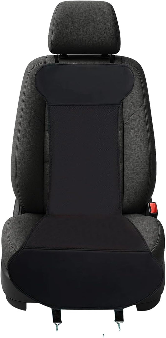 Universal Fit Vehicle Seat Cover, Front Position, (Black, 1-Pack)
