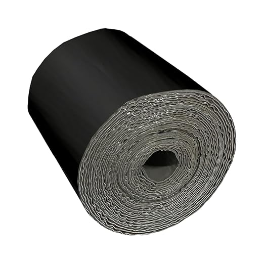 RV Roof Tape, 4" x 25' Black - UV-Resistant Camper Roof Sealant, Stop Leaks - Eternabond Equivalent