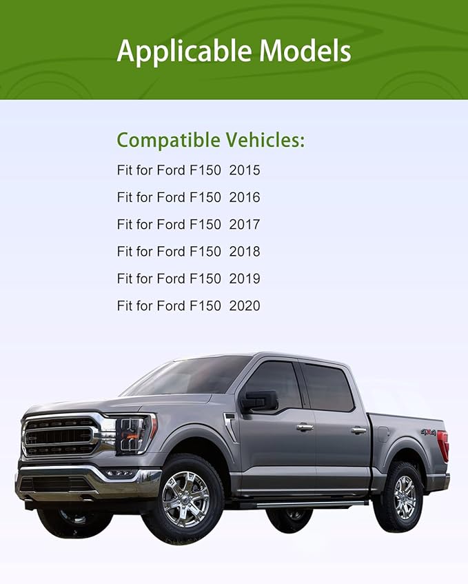 UMISHI Front Left Driver Side Inner Door Armrest Replacement for Ford F150 2015 2016 2017 2018 2019 2020 Replaces# FL3B 1504604 AA (Door Panels Armrest (Left))