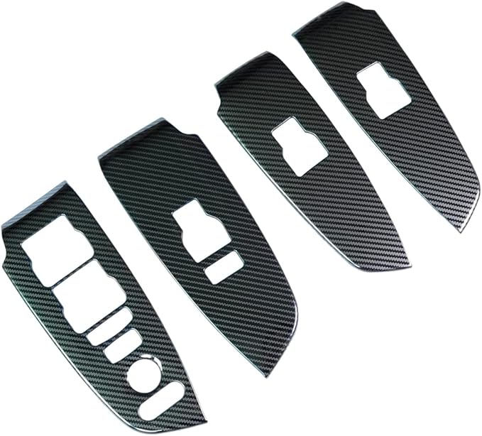 Compatible with 2018 2019 2020 2021 2022 Honda Accord Accessories Door Window Switch Panel Cover Door Lock Control Button Trim (No Seat Heating Buttons)