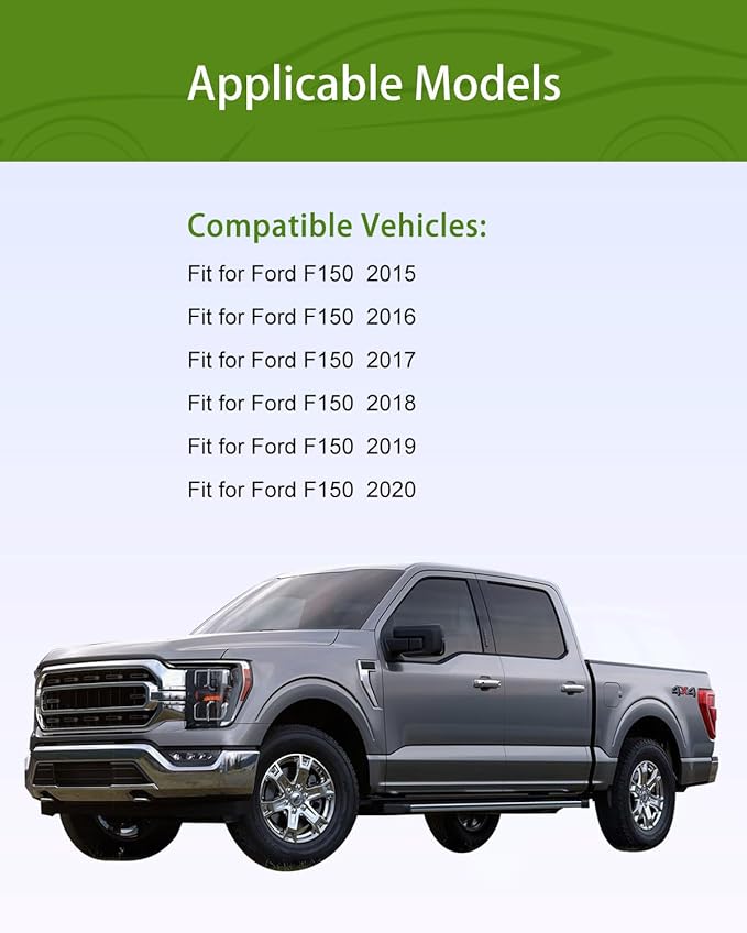 UMISHI Car Center Console Armrest Lid Replacement for Ford F150 2015 2016 2017 2018 2019 2020 Replaces# FL3B 1504604 AA (Center Console (Black))