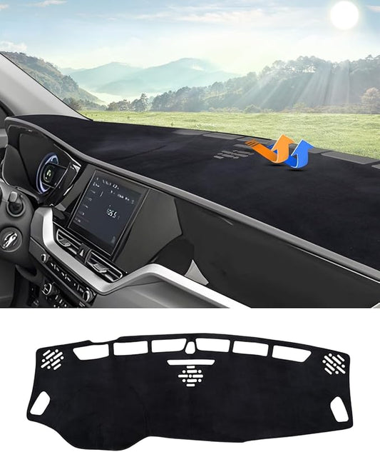 Autorder Dashboard Cover Mat for 2017-2022 Kia NIRO Accessories Dash Cover Flannel Dash Mat Sunshade Glare UV Rays Protector