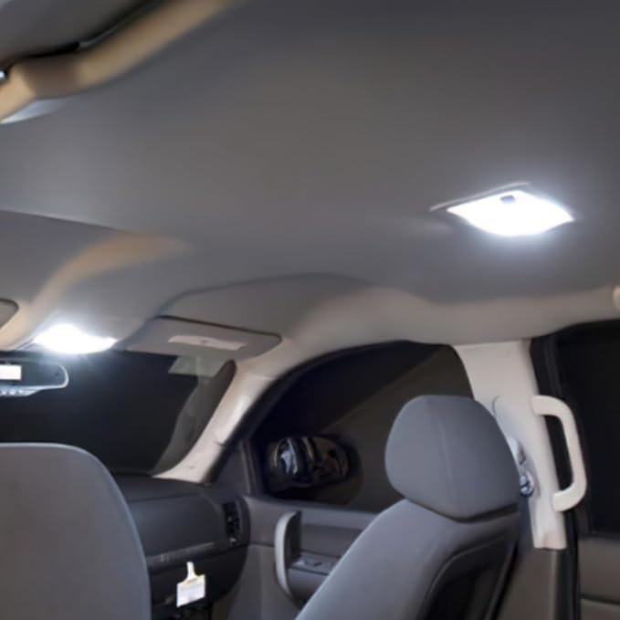 EASY EAGLE LED Interior Car Lights for Honda-Ridgeline-2006-2015: 17 Piece Kit White LED Light Bulbs - Super Bright 6000K + Install Tool, Winter/Autumn Cabin Upgrade