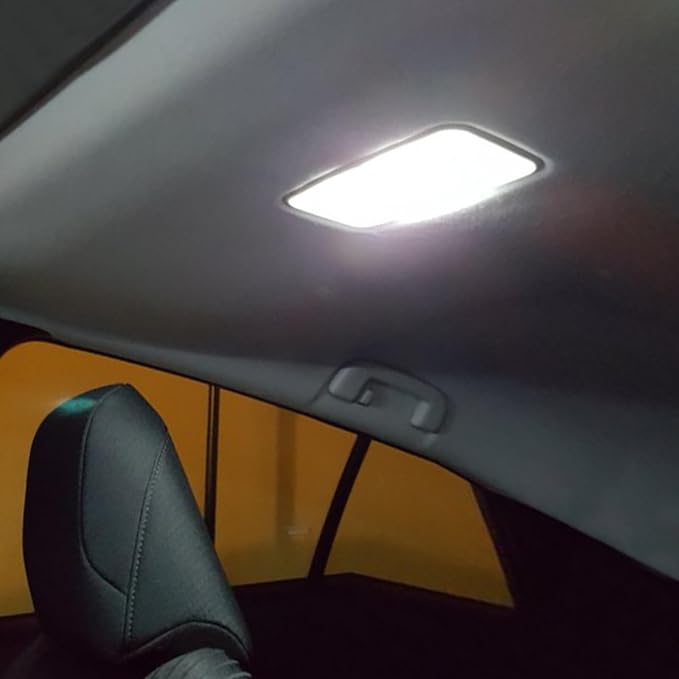 EASY EAGLE LED Interior Car Lights for Toyota-Prius-2010-2015: 10 Piece Kit White LED Light Bulbs - Super Bright 6000K + Install Tool